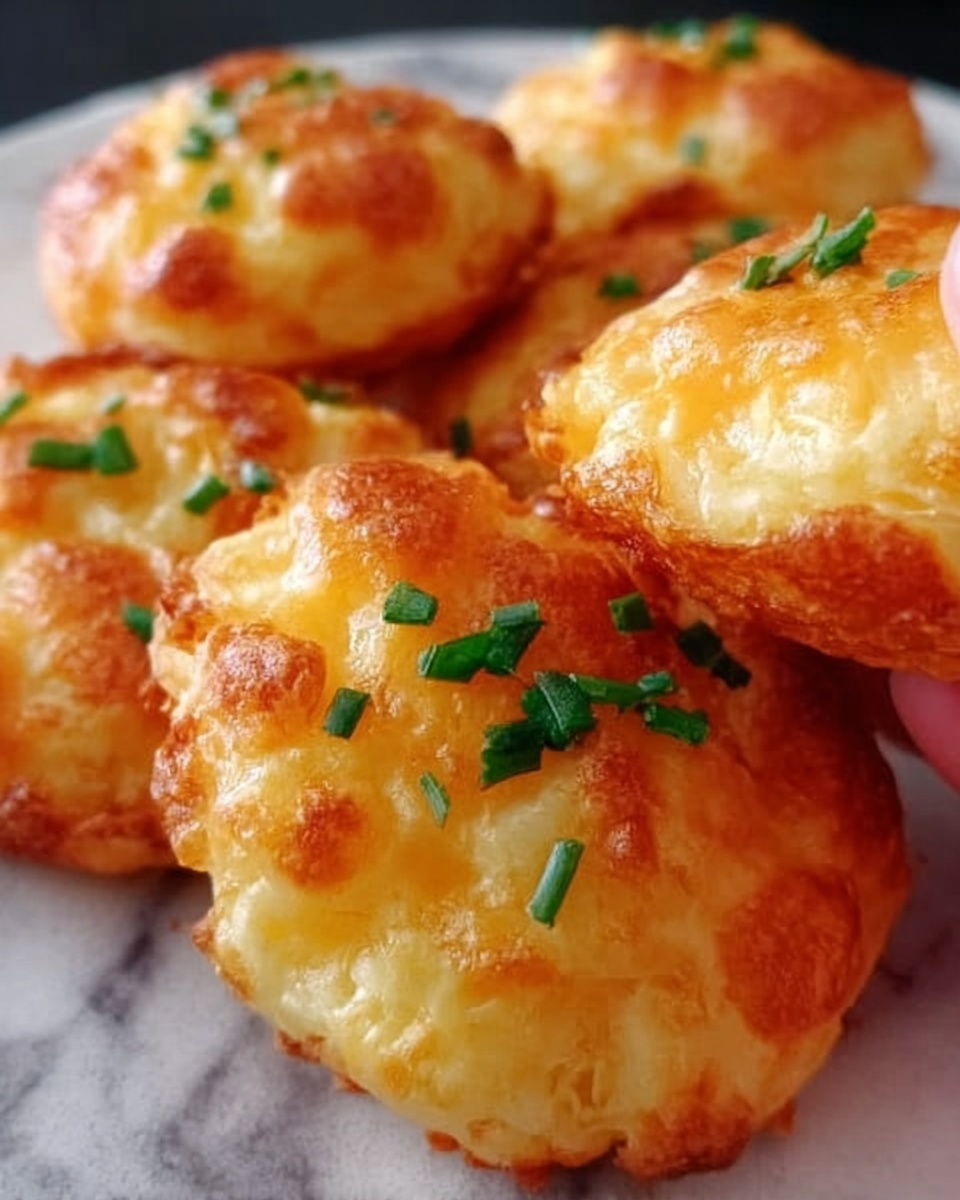 Leftover Mashed Potato Cheese Puffs Recipe - Recipe Image