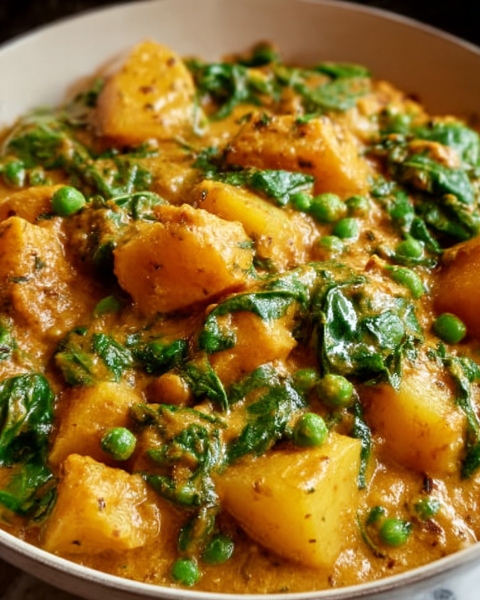Creamy Potato Curry with Coconut Milk Recipe - Recipe Image