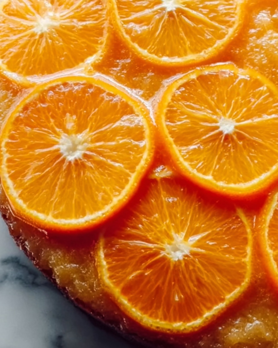 Orange Upside-Down Cake Recipe - Recipe Image