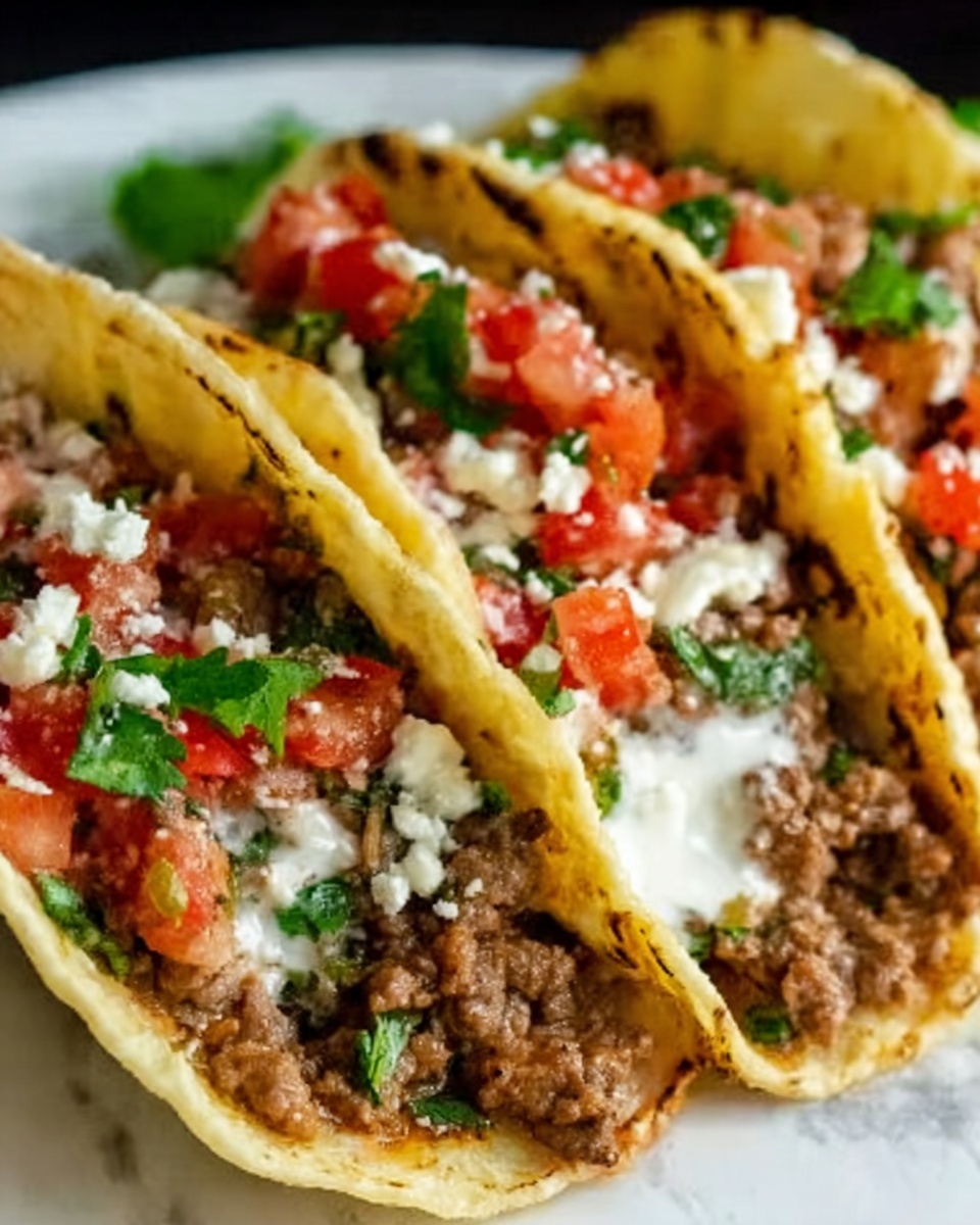 Meat Lovers Pizza Tacos Recipe - Recipe Image