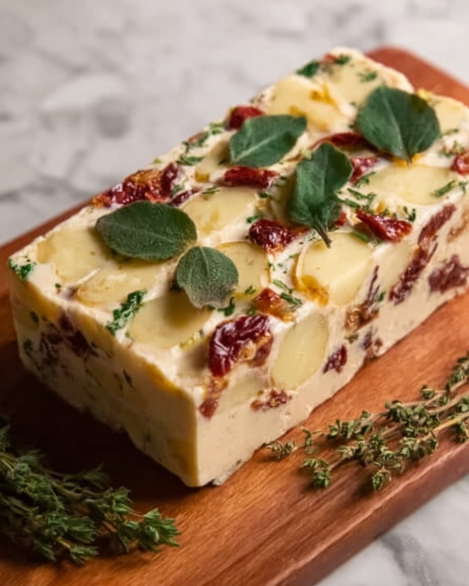 Potato, Parsnip, Chestnut, and Sage Terrine Recipe - Recipe Image