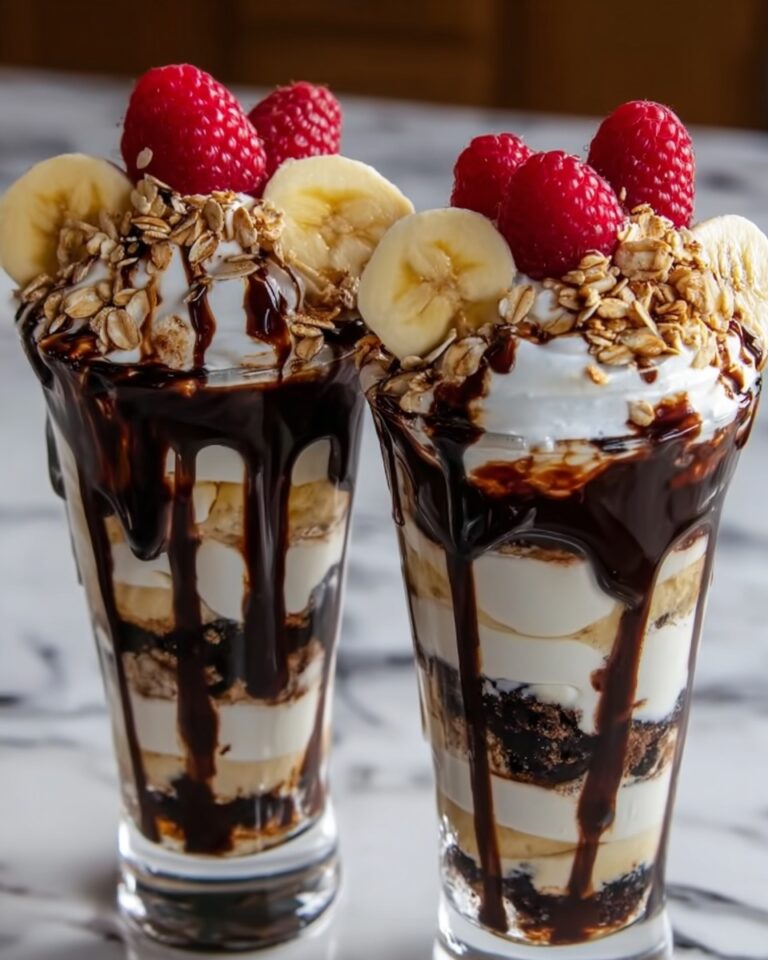Banana Split Milkshakes Recipe