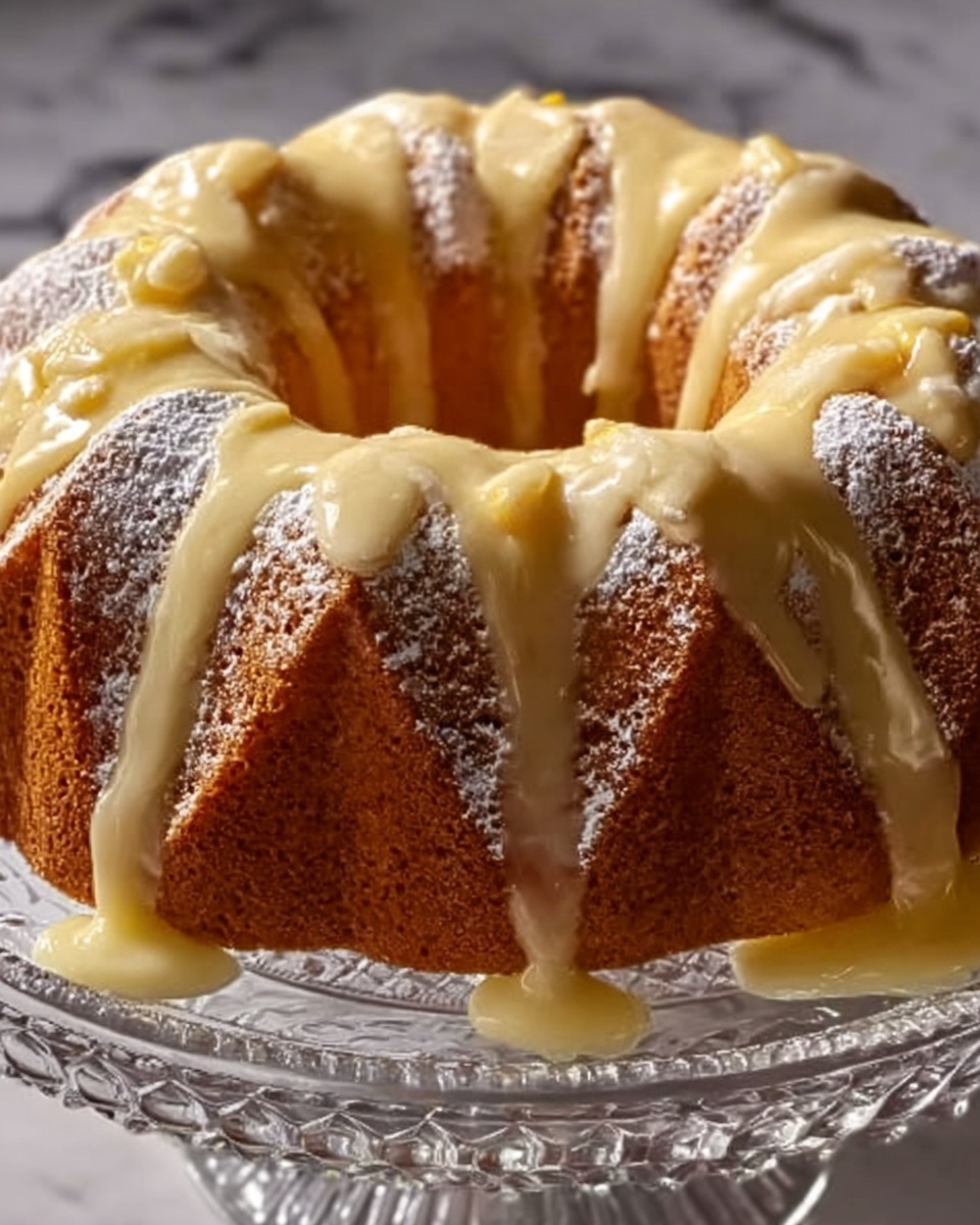 Pineapple Cream Cheese Pound Cake Recipe - Recipe Image