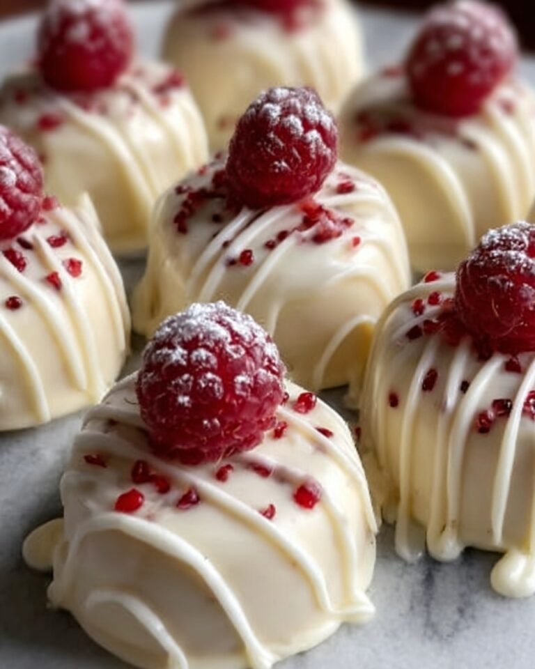 White Chocolate Raspberry Cheesecake Balls Recipe