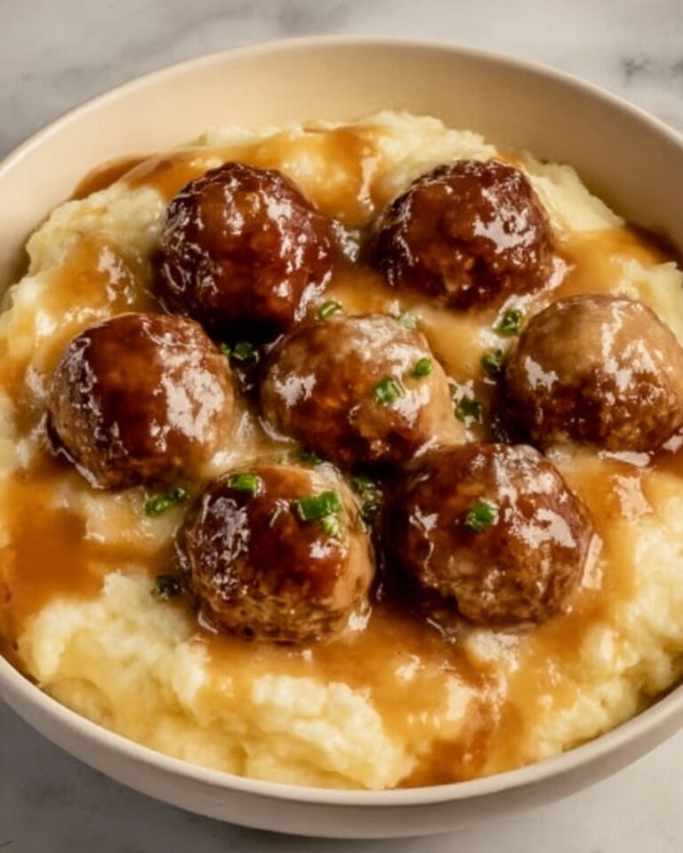 Crock Pot French Onion Meatballs Recipe