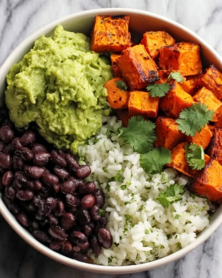 Vegan Burrito Bowls with Black Beans Recipe