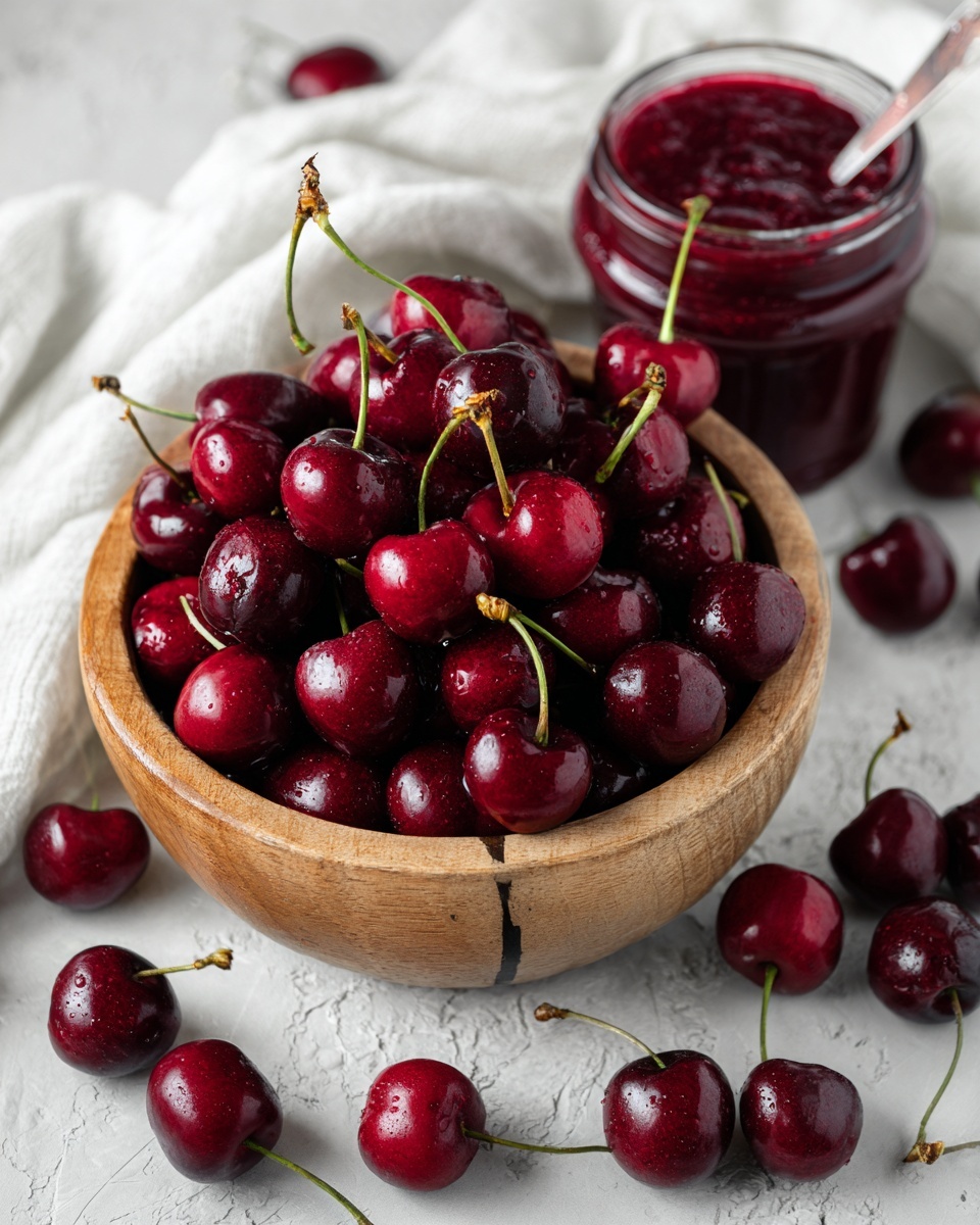 Small Batch Cherry Jam Recipe - Recipe Image