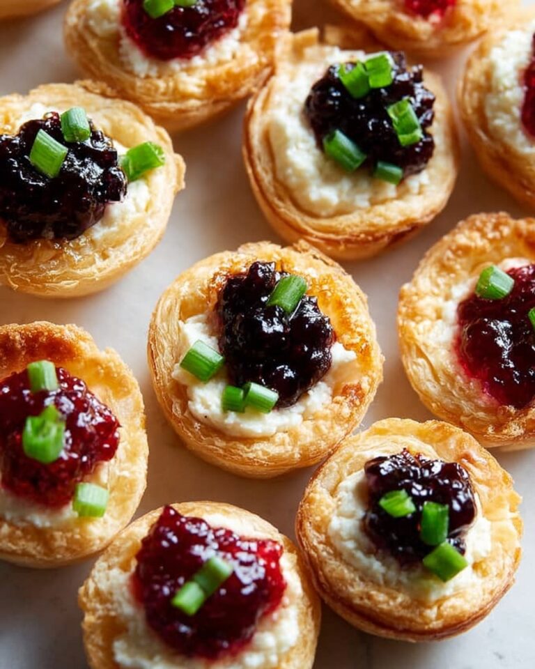 Cranberry Cream Cheese Appetizer Bites Recipe