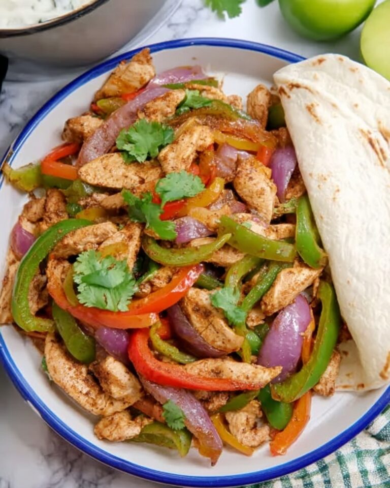 Air Fryer Chicken Fajitas Recipe