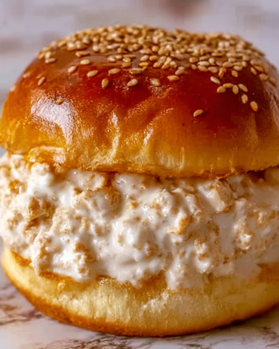 Chicken Alfredo Sloppy Joes Recipe - Recipe Image