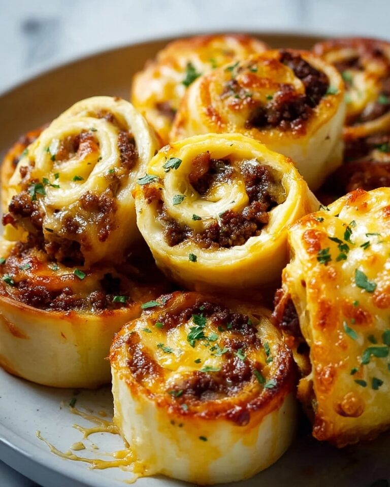 Cheesy Beefy Roll-Ups Recipe