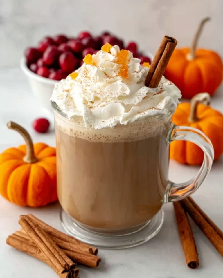 Pumpkin Spice Cappuccino Recipe