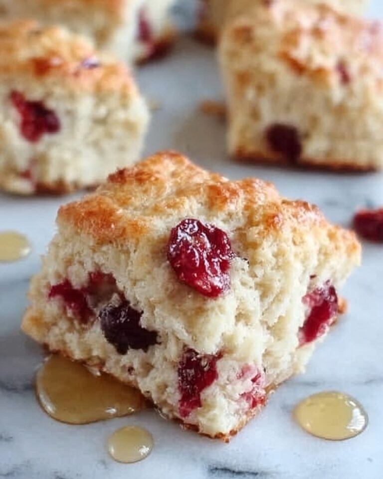 Cranberry Orange Swim Biscuits Recipe