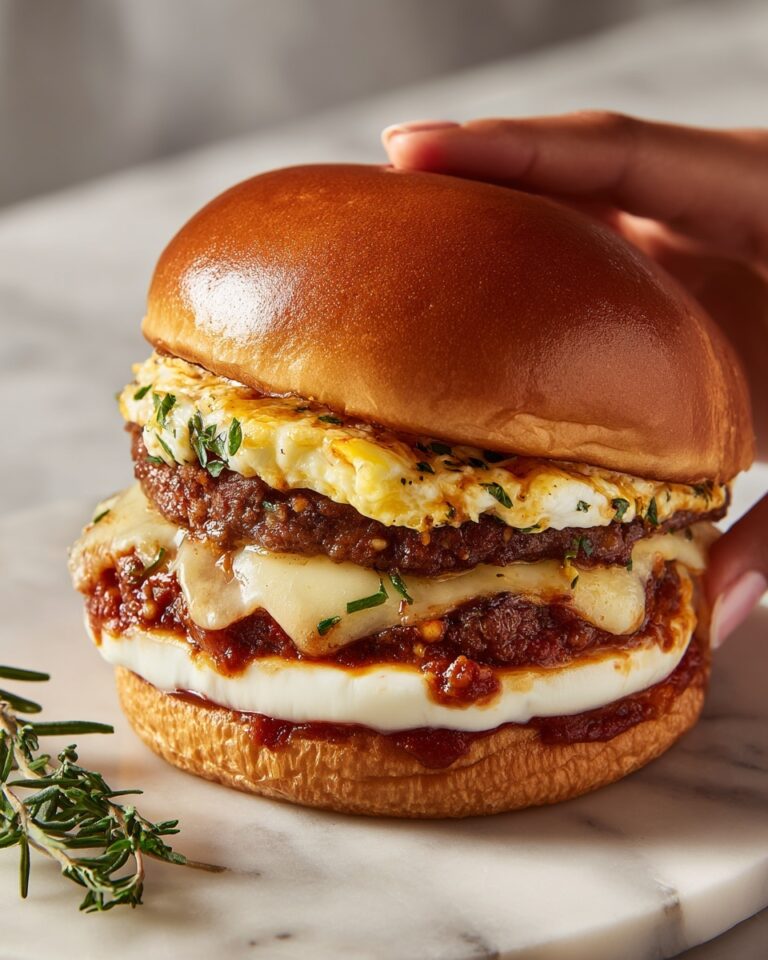 Lasagna Burger Recipe