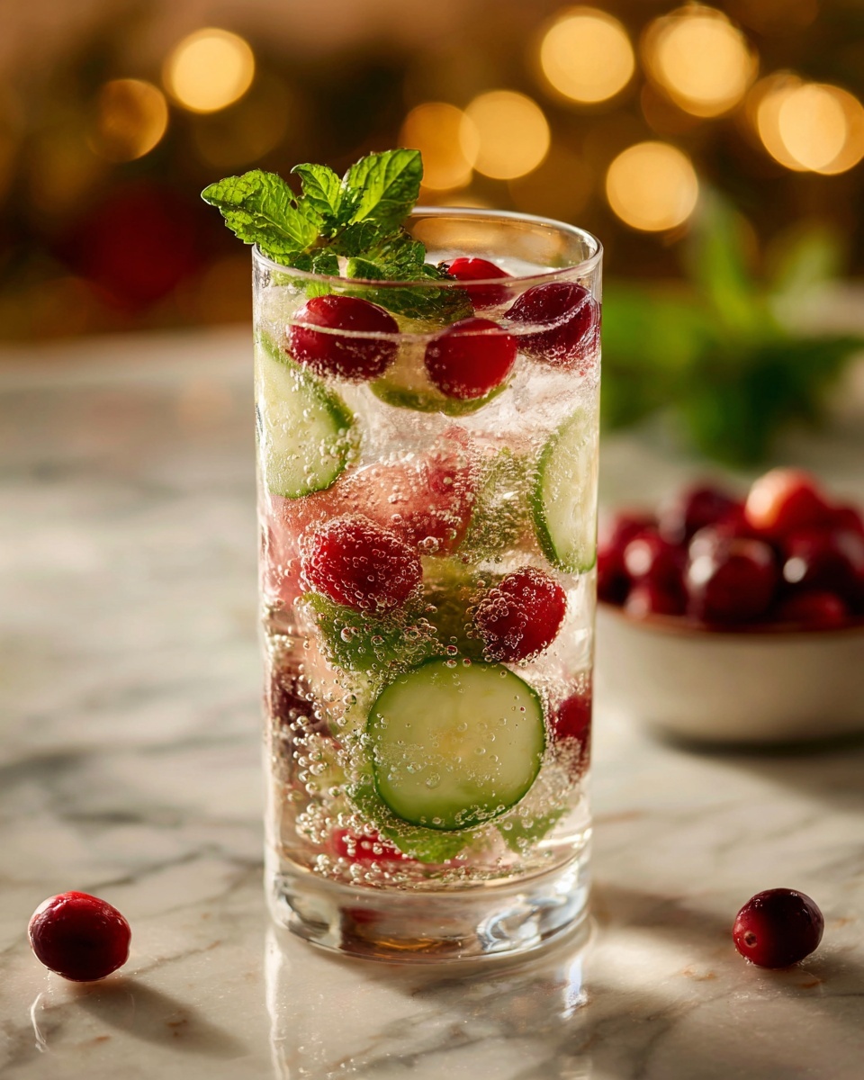 Christmas Mojito Recipe - Recipe Image