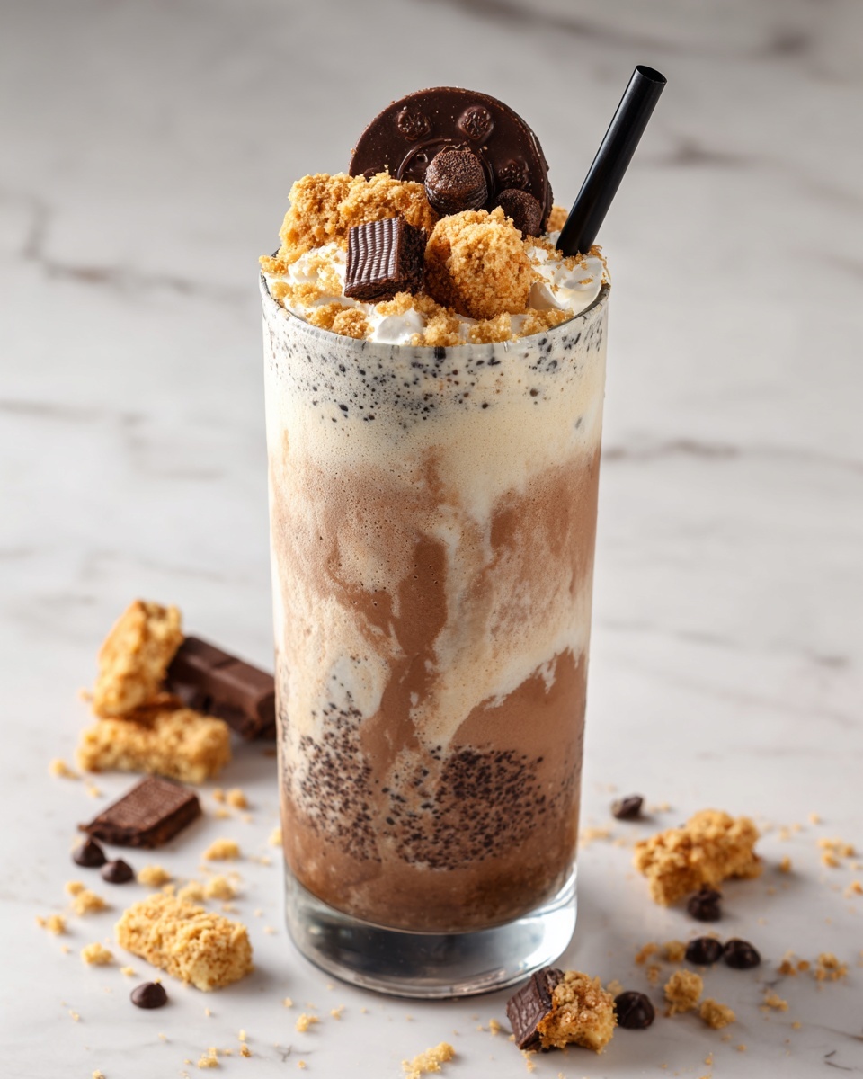 Peanut Butter Cup Smoothie Recipe - Recipe Image
