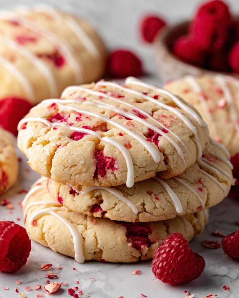 Raspberry Almond Cookies Recipe