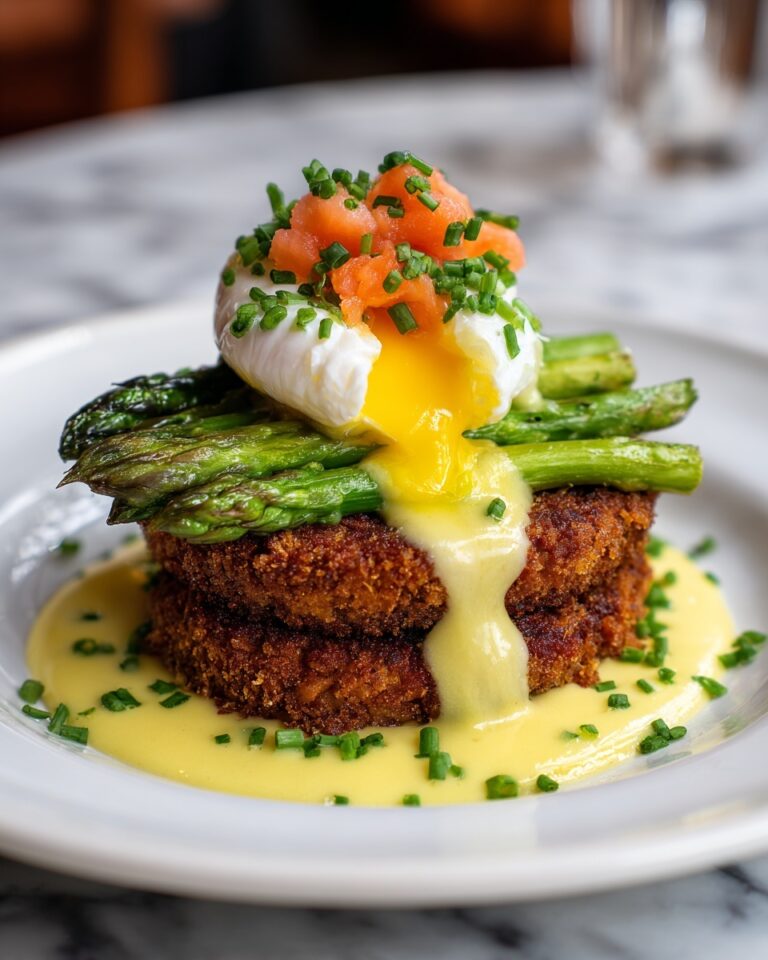 Salmon Cake Eggs Benedict Recipe