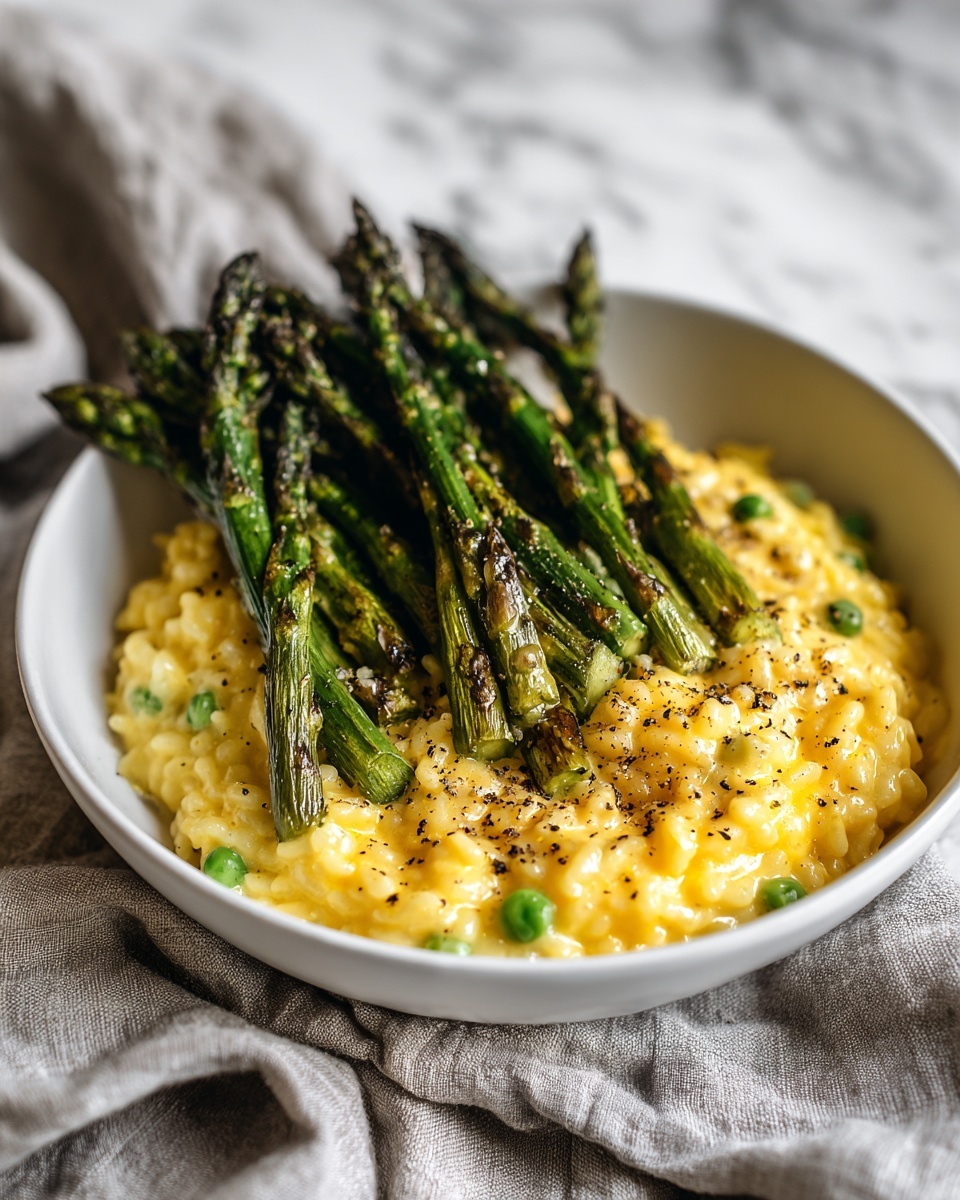 Spring Asparagus Risotto Recipe - Recipe Image