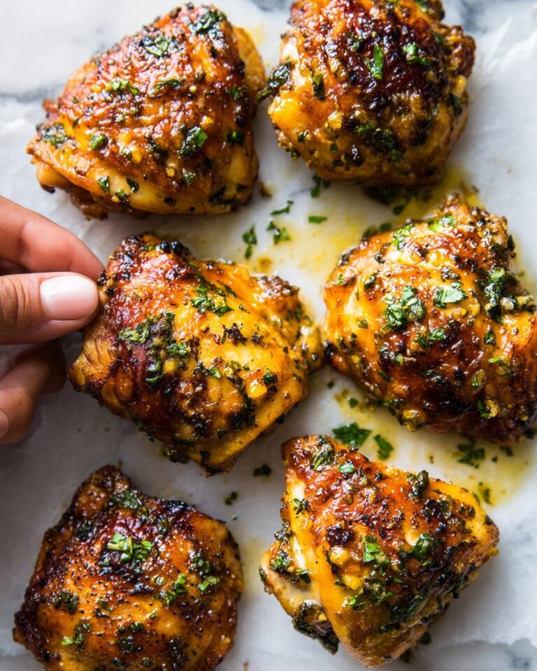 Garlic Butter Chicken Thighs Recipe