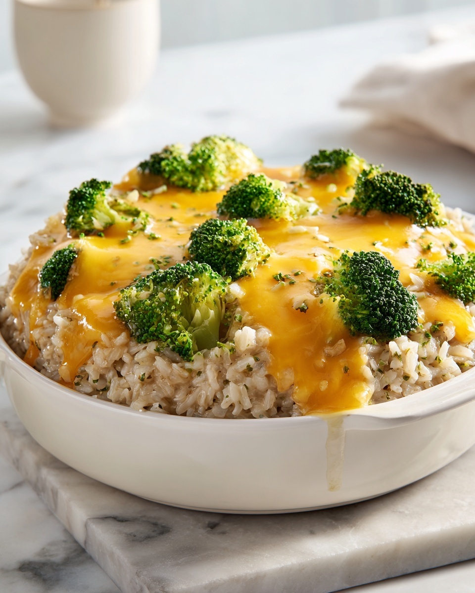 Easy Cheesy Chicken Broccoli Rice Casserole Recipe - Recipe Image