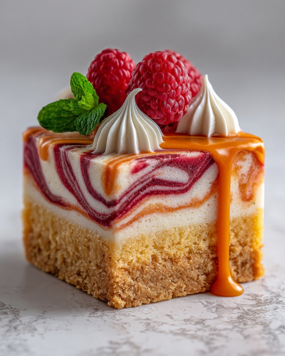 Raspberry Swirl Ice Cream Cake Recipe - Recipe Image