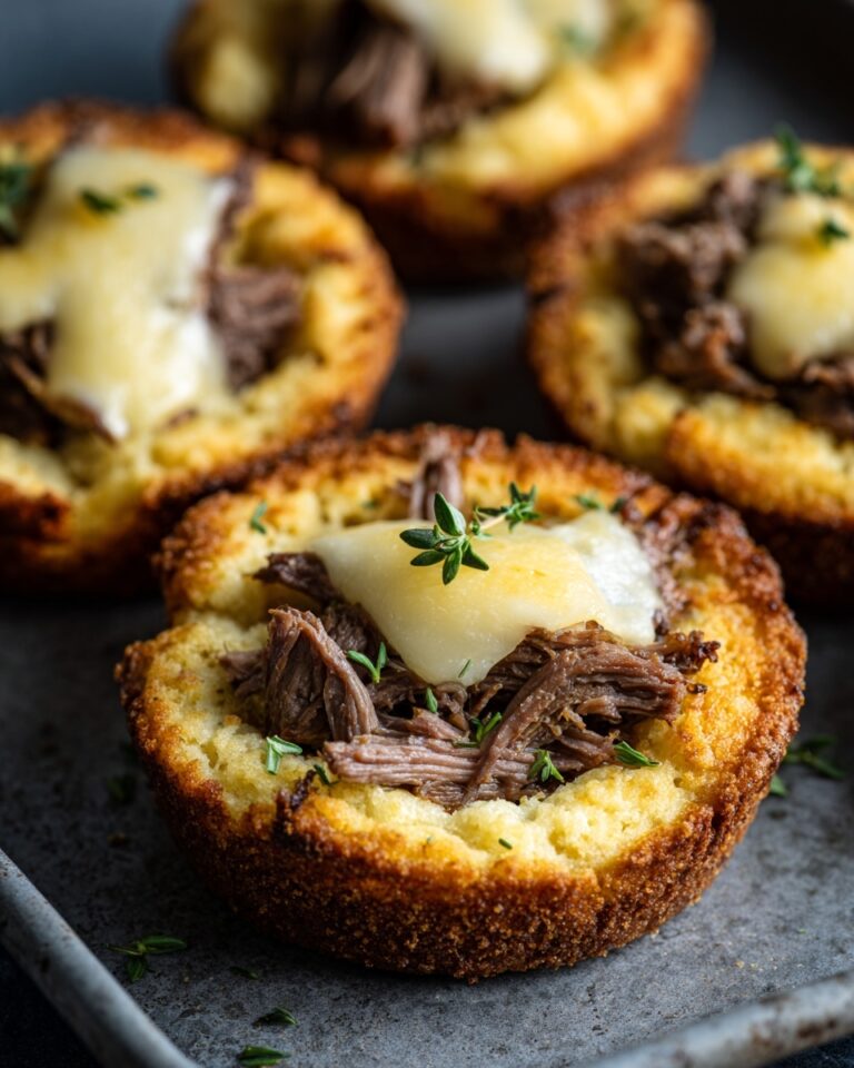 Mini Roasted Beef and Gruyère Savory Tarts Recipe