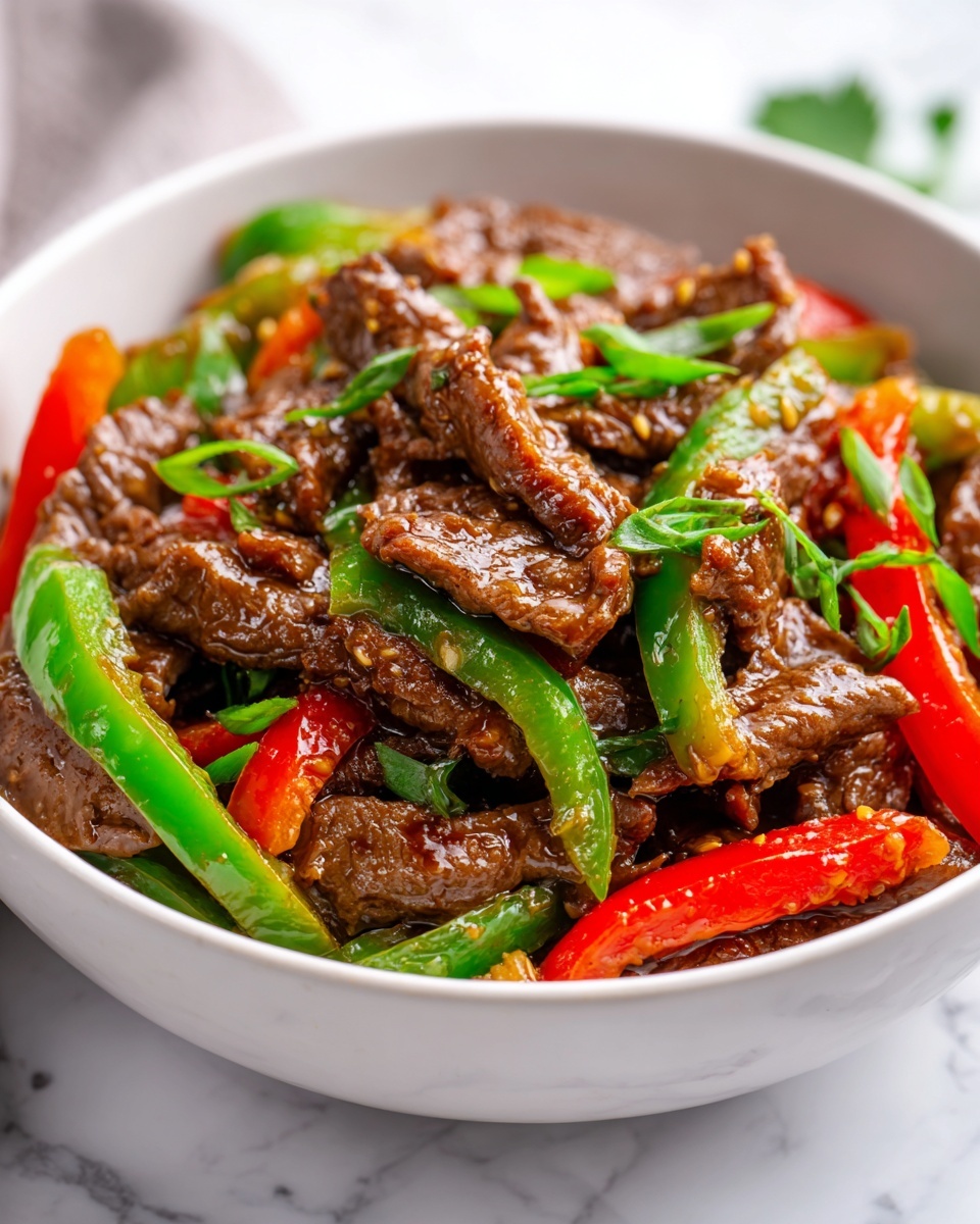 Pepper Steak Stir Fry Recipe - Recipe Image