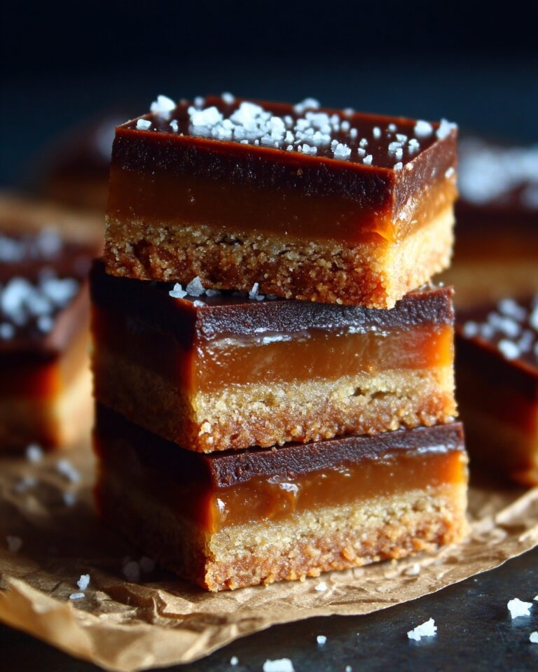 Nutella Stuffed Salted Caramel Blondies Recipe