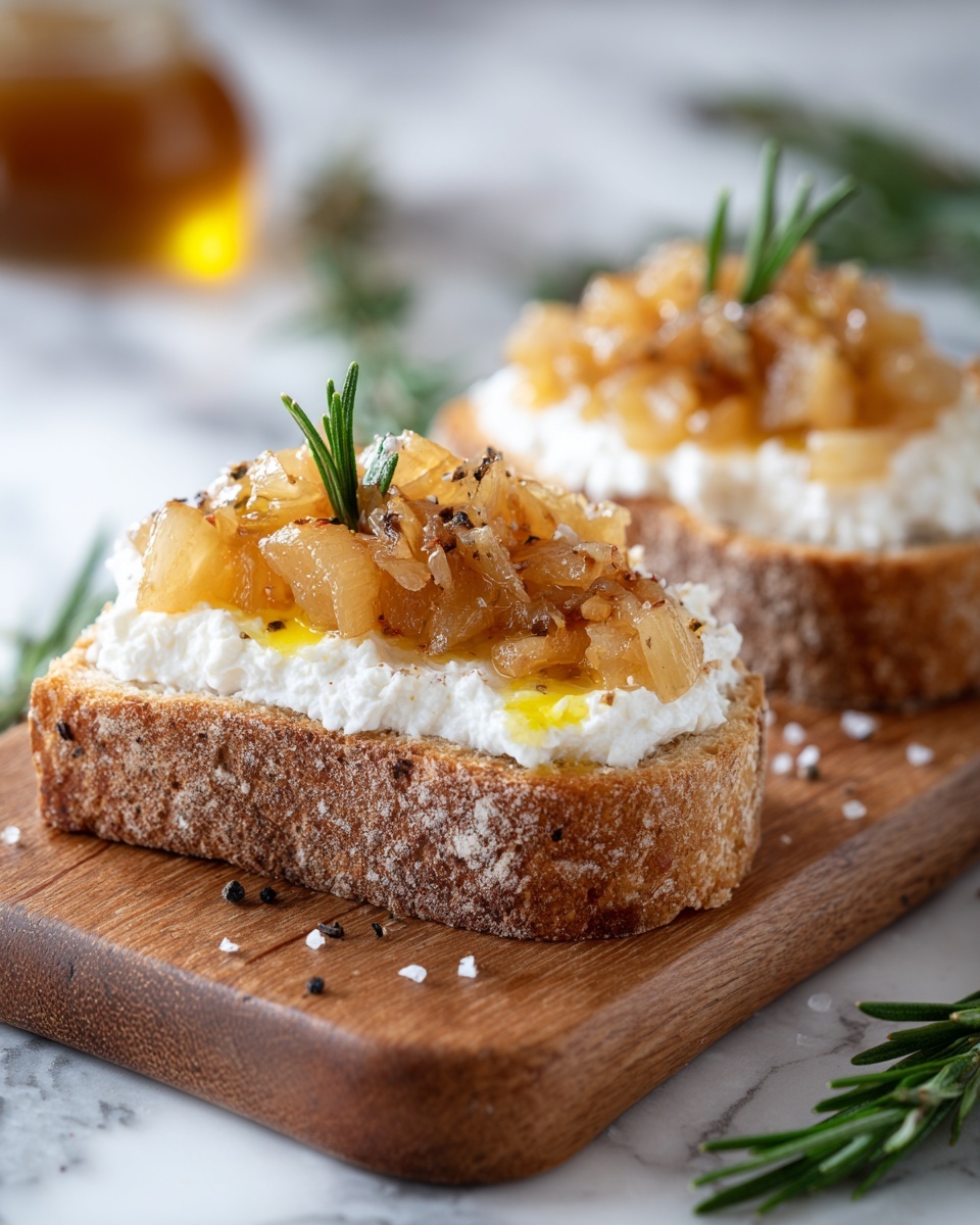 Whipped Feta Crostini with Hot Honey: An Amazing Ultimate Recipe - Recipe Image