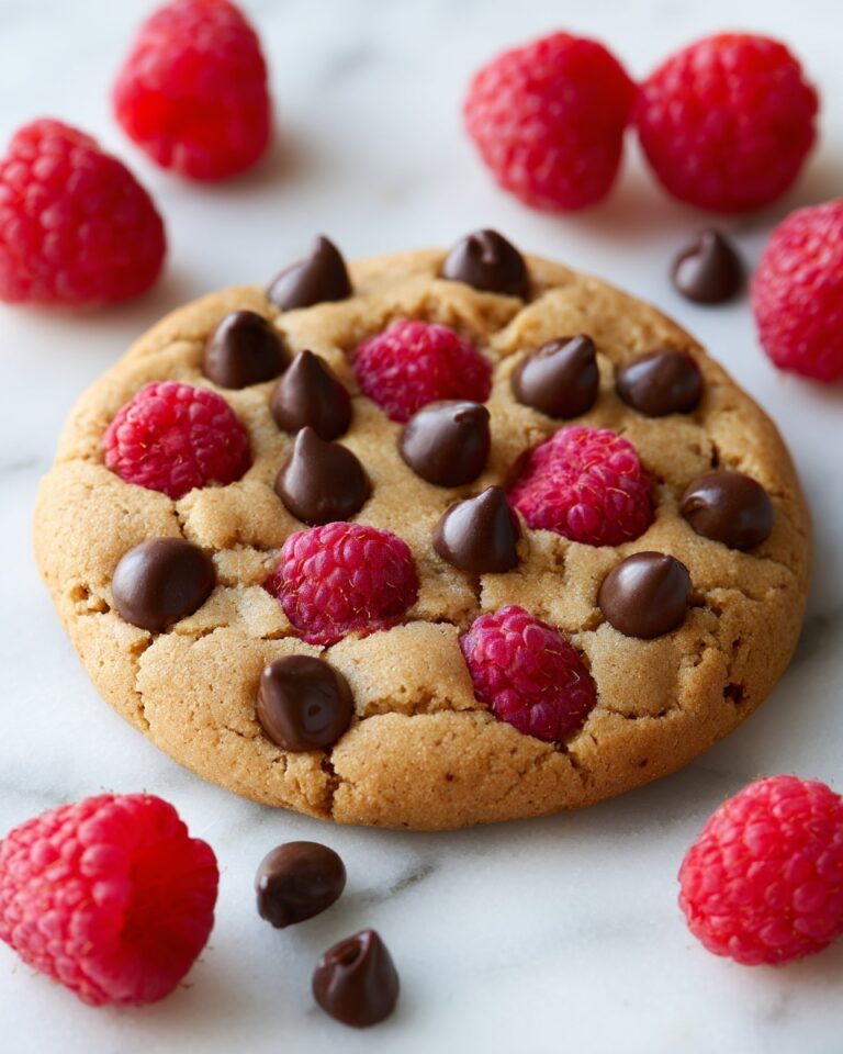 Raspberry Chocolate Chip Cookies Recipe