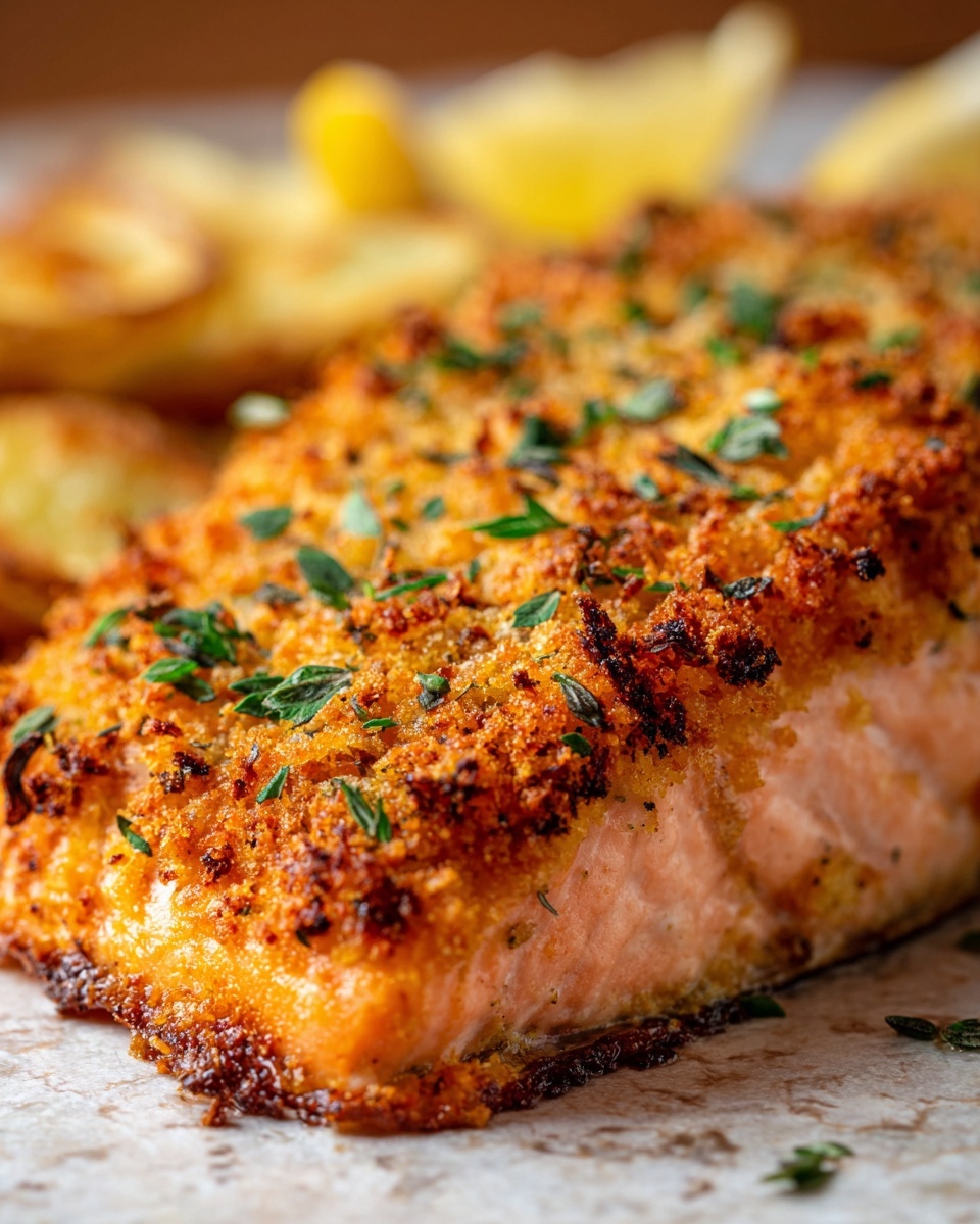 Potato-Crusted Salmon: A Crispy and Elegant Dinner Recipe - Recipe Image