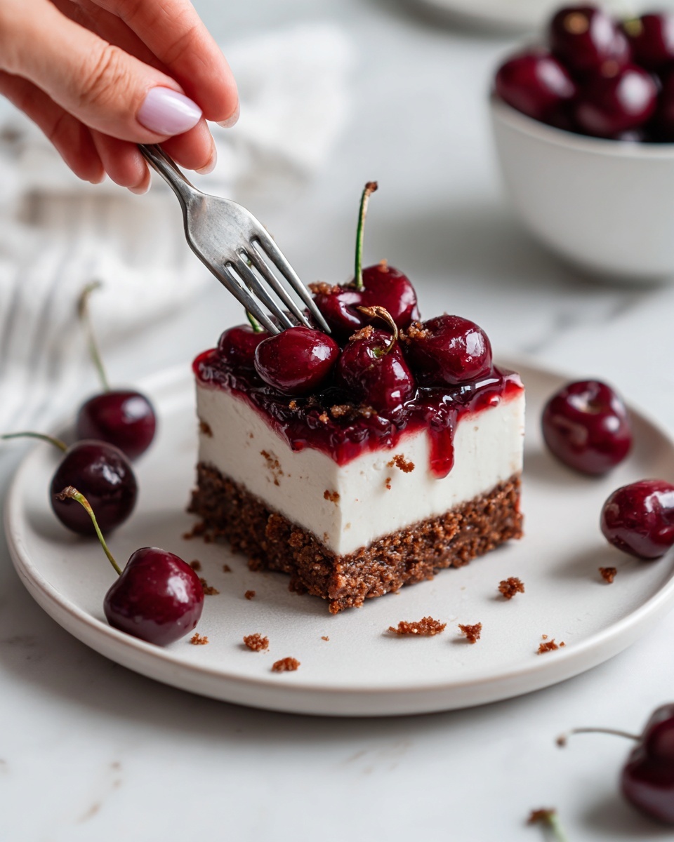 Cherry Amaretto Tiramisu Recipe - Recipe Image