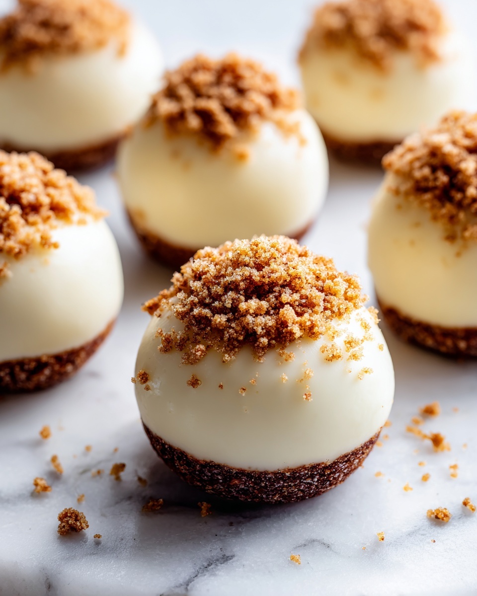 No-Bake Peanut Butter Cheesecake Balls Recipe - Recipe Image