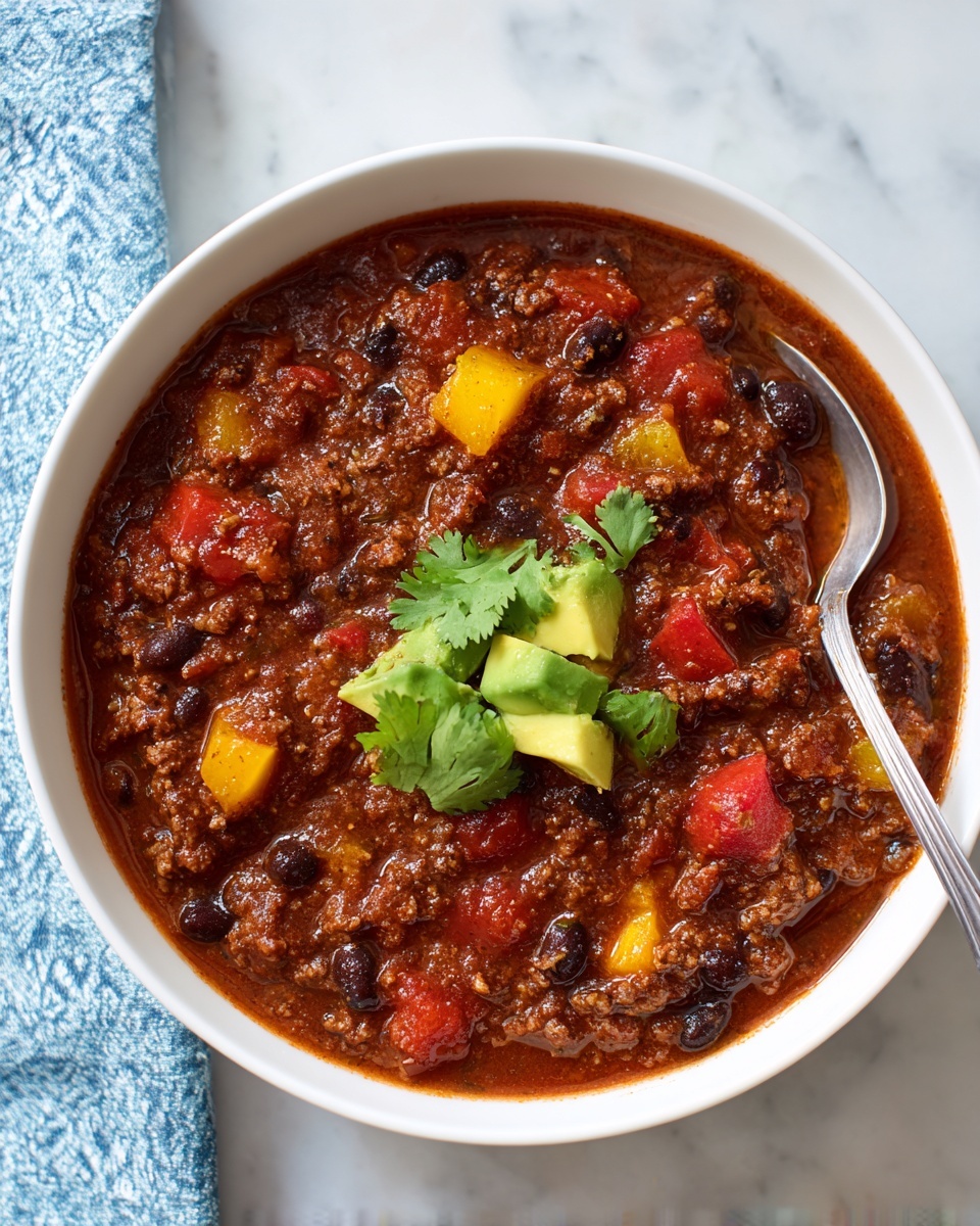 Easy Vegetarian Chili: An Incredible Amazing Recipe - Recipe Image