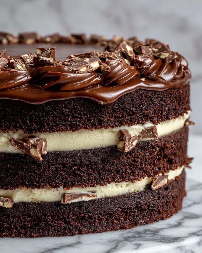 Hershey’s Chocolate Cake with Cream Cheese Filling Recipe