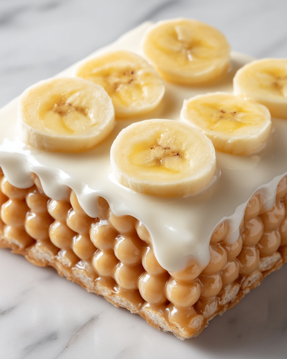 Banana Pudding Rice Krispies Treats Recipe - Recipe Image