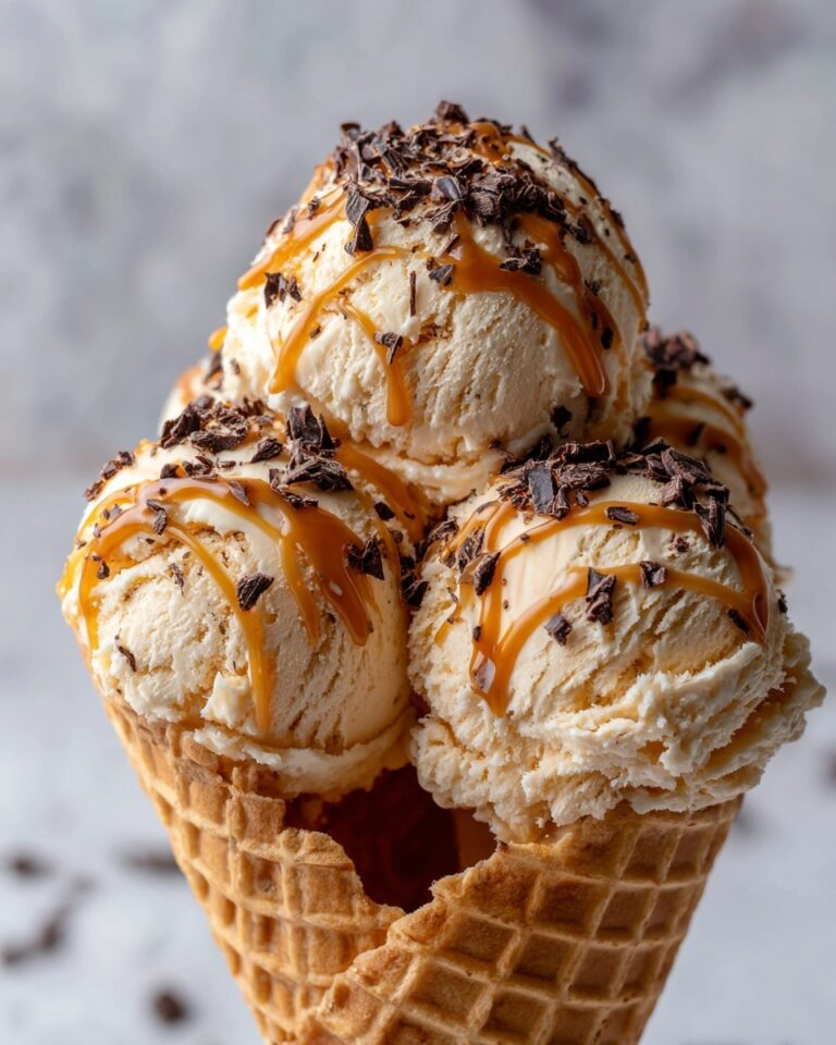 Homemade Salted Caramel Ice Cream Recipe