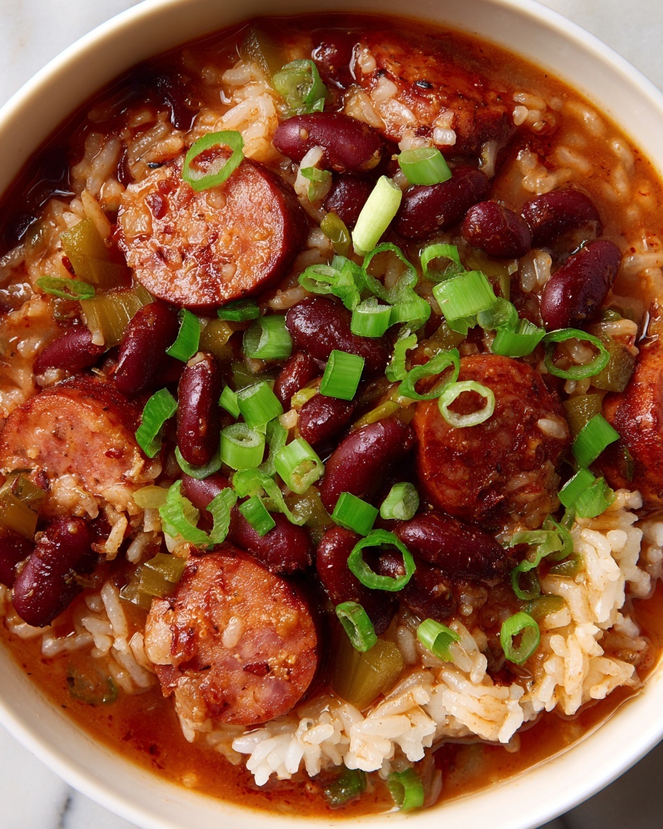 Red Bean Jambalaya Recipe - Recipe Image