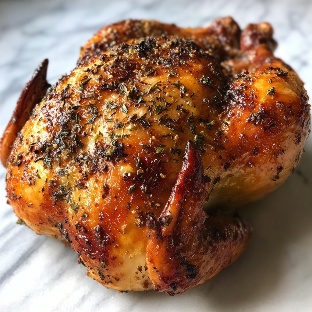 Best Roasted Turkey with Flavorful Herb Butter Recipe - Recipe Image