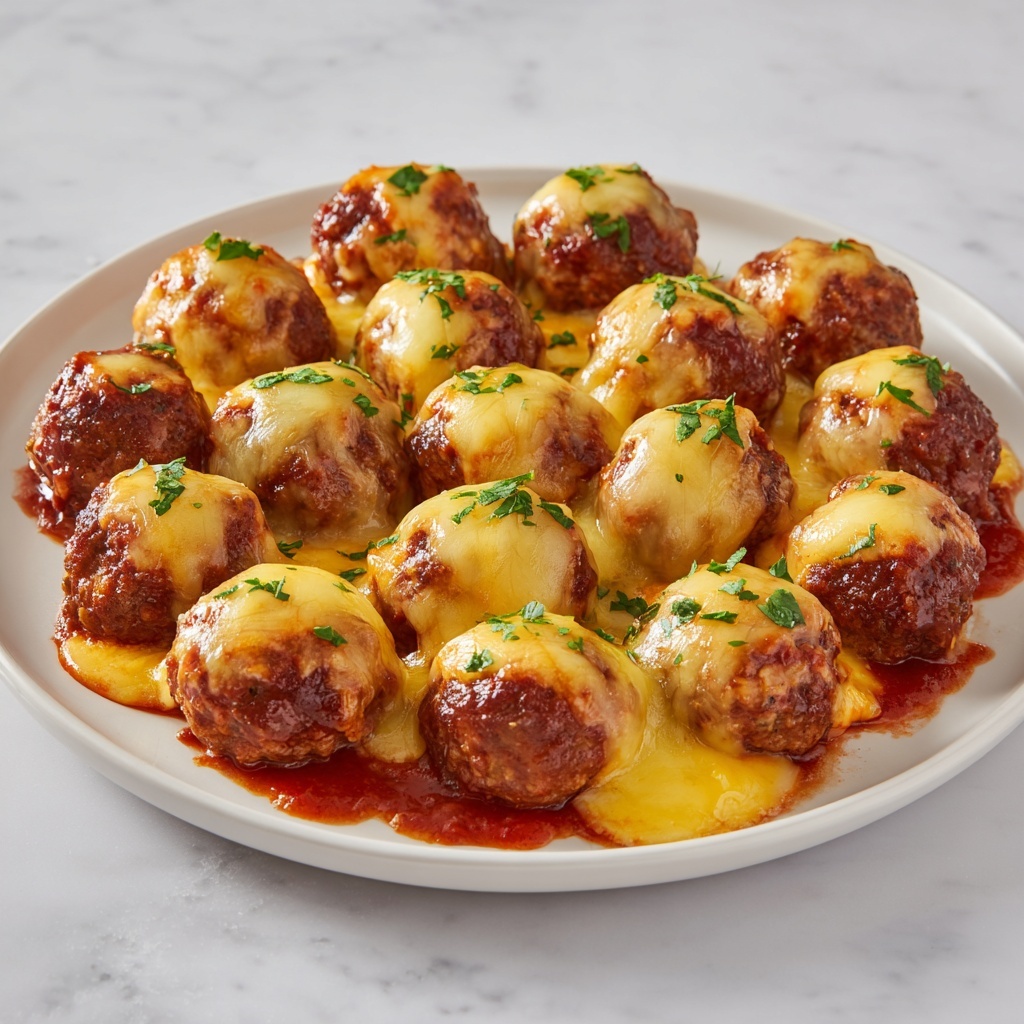Dump and Bake Meatball Casserole Recipe - Recipe Image