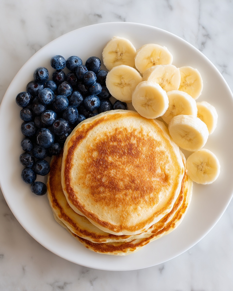 Flourless Banana & Protein Powder Pancakes Recipe - Recipe Image