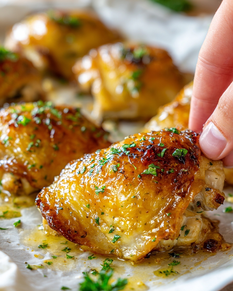Garlic Butter Chicken Thighs Recipe - Recipe Image