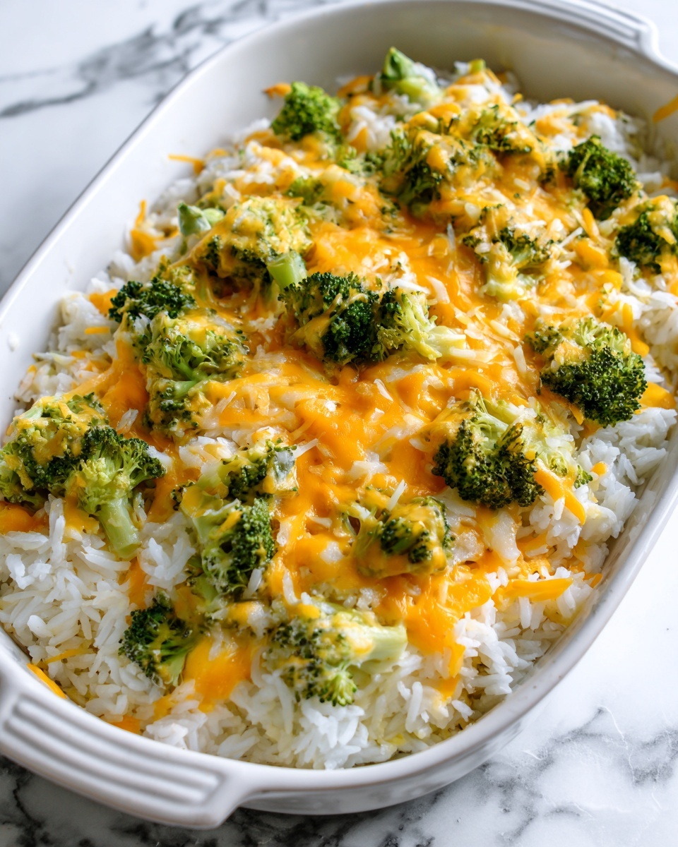 Easy Cheesy Chicken Broccoli Rice Casserole Recipe - Recipe Image