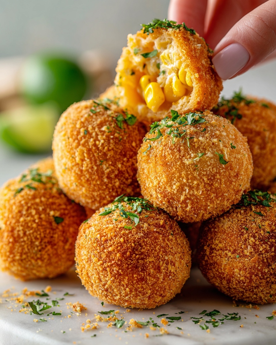 Mexican Street Corn Fritters Recipe - Recipe Image