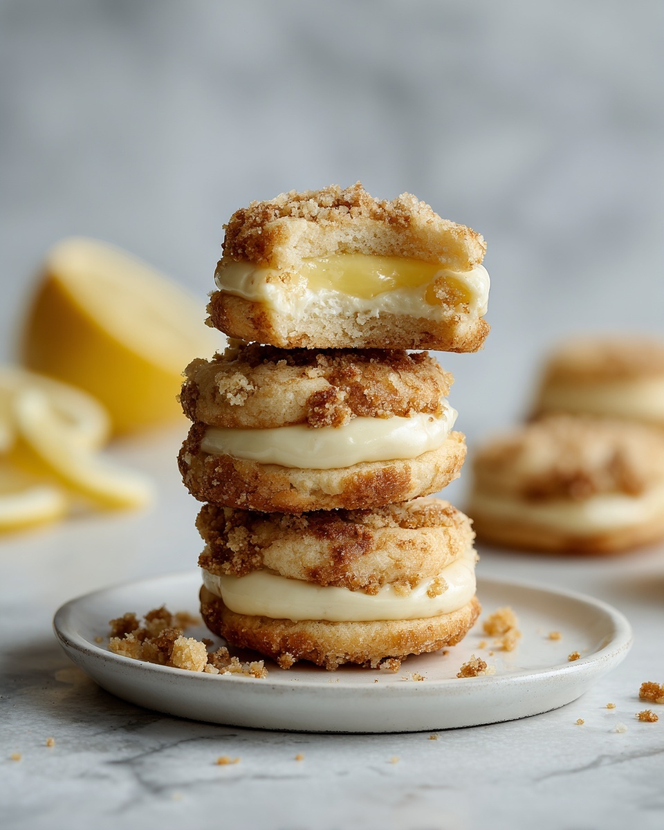 Zesty Lemon Cheesecake Cookies Recipe - Recipe Image