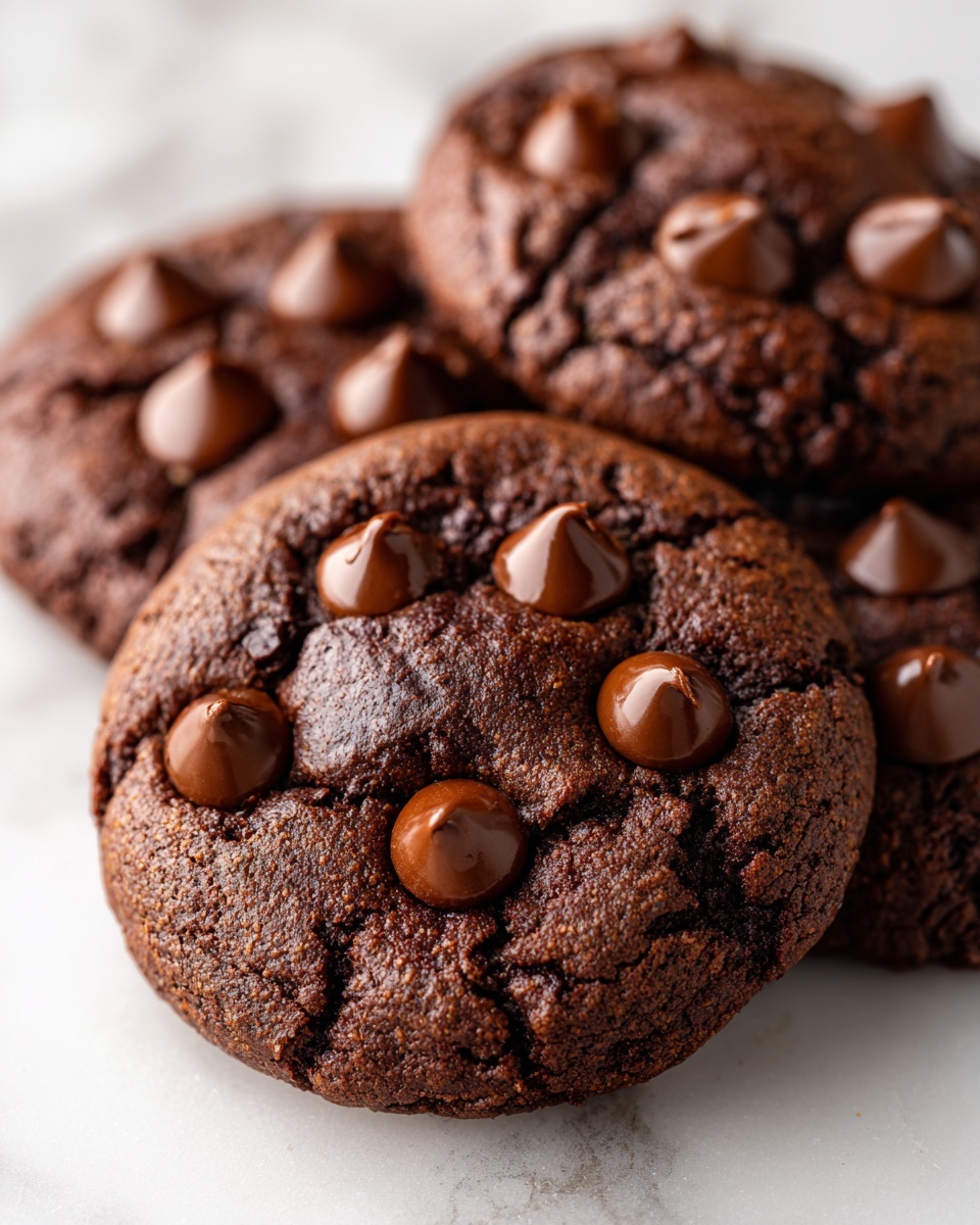 Nanny's Uncooked Chocolate Cookies Recipe - Recipe Image