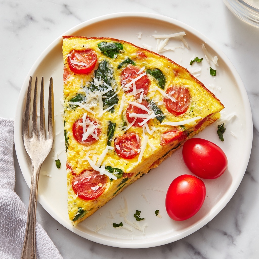 Healthy Vegetable Frittata Recipe - Recipe Image