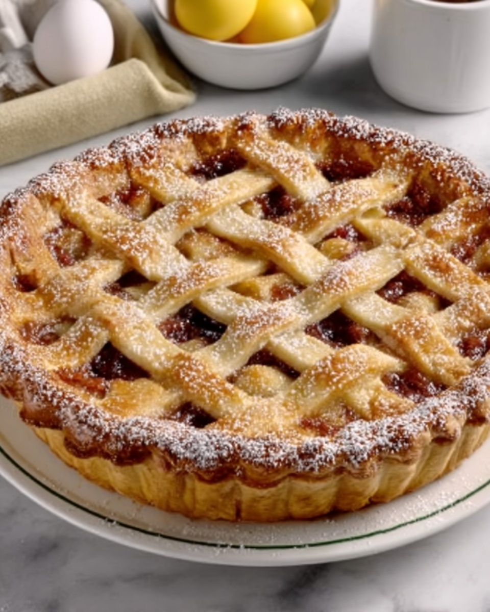 Pastiera (Italian Easter Pie) Recipe - Recipe Image