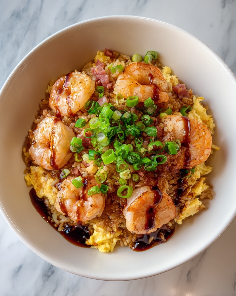 Spicy Shrimp Fried Rice Recipe - Recipe Image